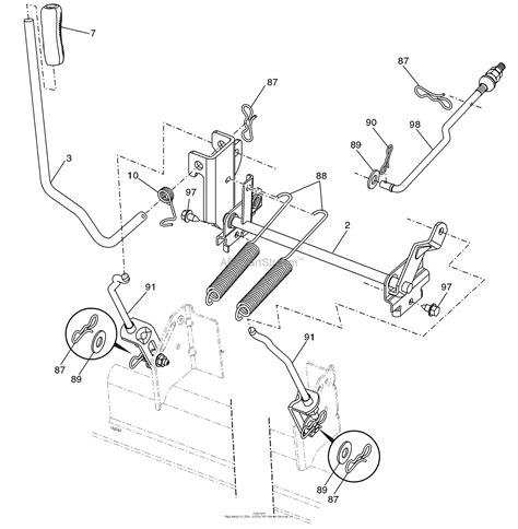 Husqvarna 2348 Ls 96043004400 2008 01 Parts Diagram For Mower Lift