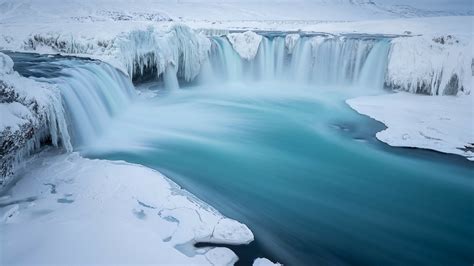 The Waterfall Of The Gods Godafoss Iceland Backiee