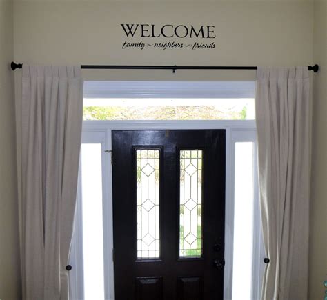 houseof34.com | Front door curtains, Home, House design