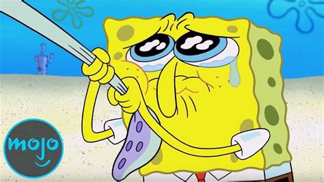 Top 10 Saddest Spongebob Moments Youtube