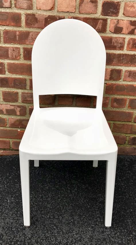 Cafe modern dining chair by euro style eurway. Set of 20 White High Gloss Aluminum Dining Chairs by ...