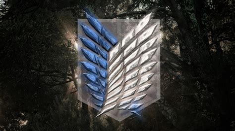 Share attack on titan logo with your friends. Attack Of Titan Scouting Legion Wings Of Freedom With ...