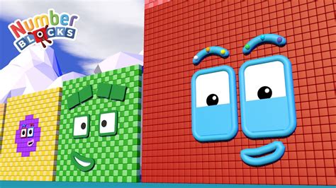 Looking For Numberblocks Square Club New 1 To 1156 Million Learn To Count Big Numbers Pattern
