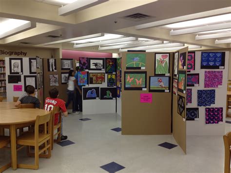 Get Inspired By Creative School Art Show Display Ideas