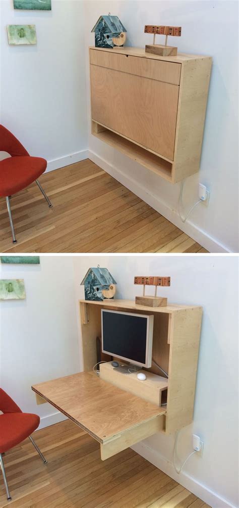 Diy Computer Desk Ideas Desks For Small Spaces Furniture For Small