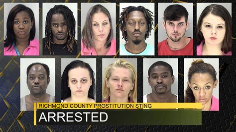 11 arrested in richmond county prostitution sting wfxg fox 54 news now