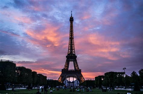 The Eiffel Tower At Sunset Photograph By Natasha Larkin Fine Art America