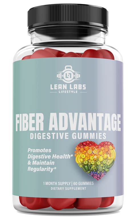 Fiber Advantage Digestive Gummies Lean Labs Lifestyle