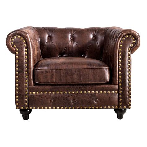 Chesterfield Tufted Arm Chair At Home