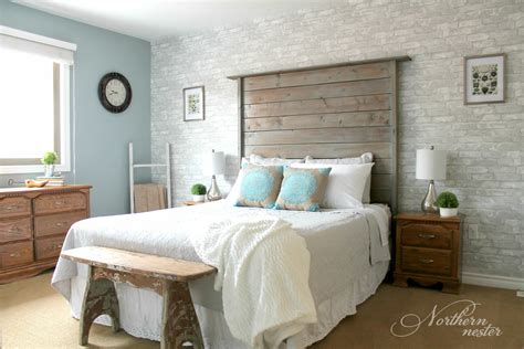 Neutral Farmhouse Master Bedroom Makeover Before And After Northern