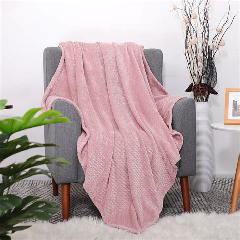 Flannel Fleece Throw Blanket Soft Warm Microfiber Sofa Throw Fuzzy