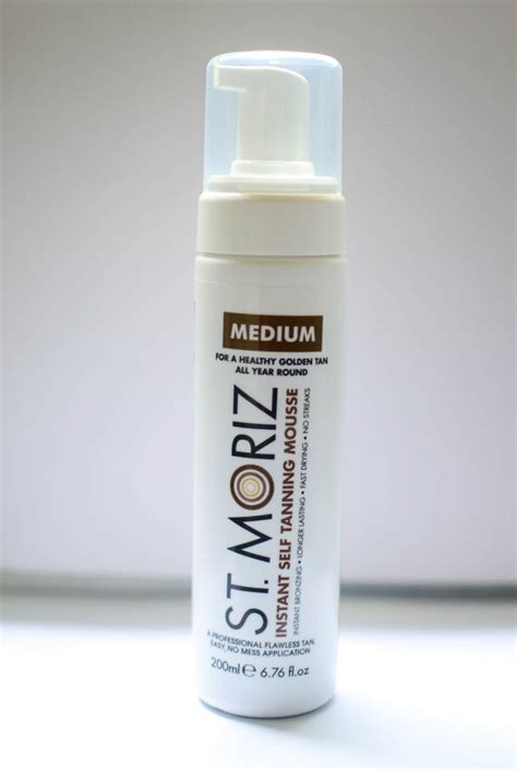 St Moriz Instant Self Tanning Mousse Review Anotherside Of Me