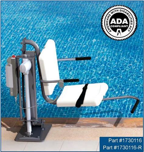 Aqua Buddy Ada Pool Lift Chair By Spectrum Products