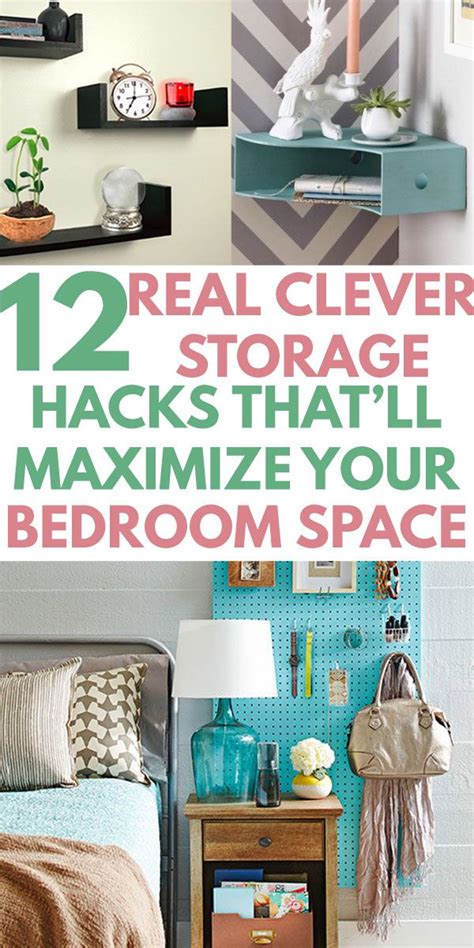 12 Super Easy Bedroom Organization Ideas To Save Tons Of Space Small