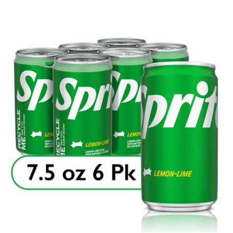 Sprite Lemon Lime Caffeine Free Soda Mini Cans Pk Fl Oz Foods Co