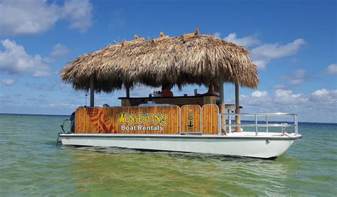 tiki bar boat charter captained tiki boat trips tampa bay fl booze cruise boat rides tampa