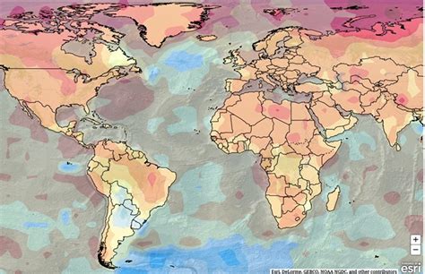 Mapa Del Calentamiento Global Tys Magazinetys Magazine