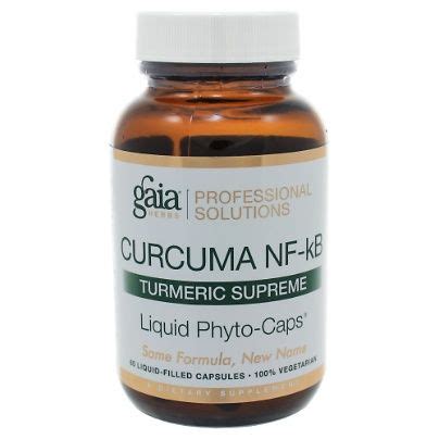 Curcuma NF KB Turmeric Supreme 60c By Gaia Herbs Profession