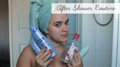 skin care after shower routine topazandmay