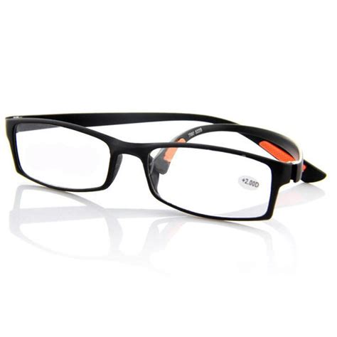 Black Tr90 Light Weight Resin Fatigue Relieve Reading Glasses Strength