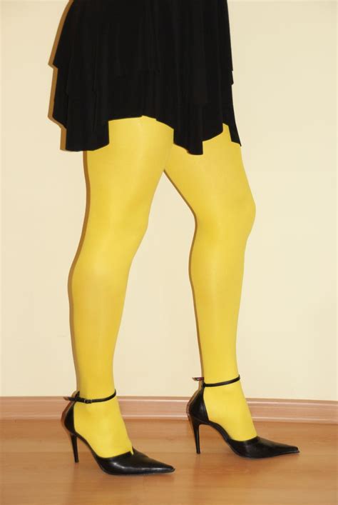 Moje żółte rajstopki Fashion Ballet skirt Tights