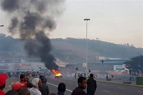 South african president cyril ramaphosa deployed the military monday to restore law and order after days of violent protests and mass looting following the imprisonment of former leader jacob zuma. South Africa is burning and rocked by violent protests ...