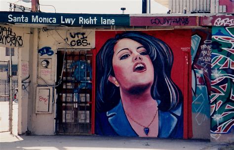 Monica Lewinsky Monica Lewinsky Mural On Western Avenue By Flickr