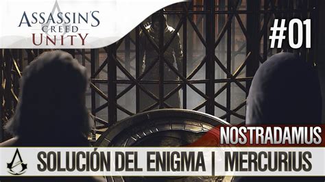 Assassin S Creed Unity Walkthrough Nostradamus Enigma Mercurious My
