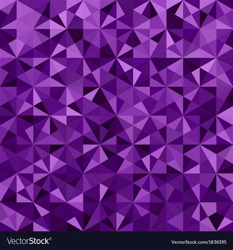Abstract Purple Triangle Background Royalty Free Vector