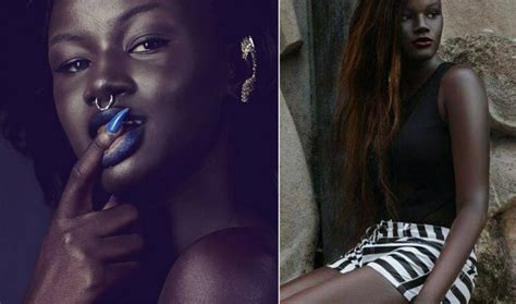 Melanin Goddess Khoudia Diop And Her Amazing Charcoal Black Skin