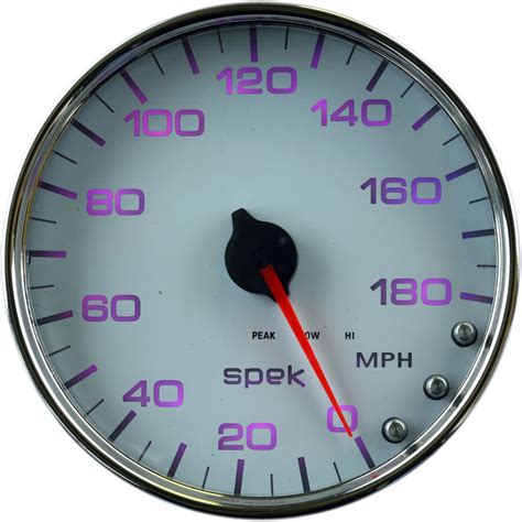 Autometer P23011 Gauge Speedometer 5 180 Mph Elec