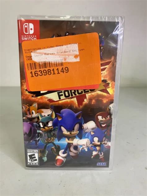 Sonic Forces Nintendo Switch Sega Sonic The Hedgehog Brand New Free
