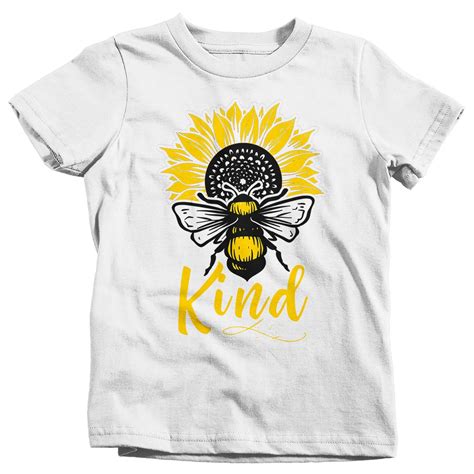 Kids Bee Kind T Shirt Kindness Shirts Be Kind Shirt Bee Shirts Etsy