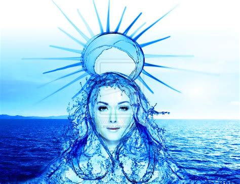 Water Goddess Art Digital Artwork Goddess