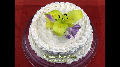 Puerto rico birthday cake puerto rican flag, el murro, el coqui.chocolate cake covered in chocolate ganche. Banana Rum Cake - Puerto Rican - YouTube