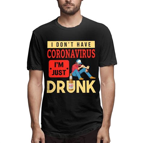 I Dont Have Coronavirus Mens Short Sleeve T Shirt Top Tee