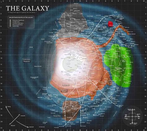 The State Of The Galaxy Color Coded Map The Nexus