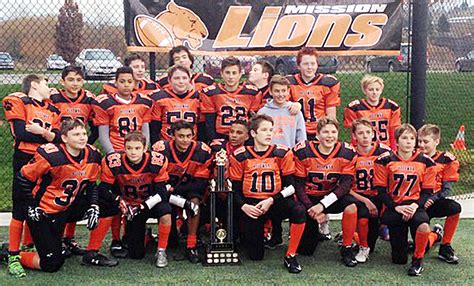 Kelowna Lions Riders Undefeated En Route To Provincial Football Titles