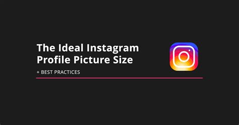 Maybe you would like to learn more about one of these? The Ideal Instagram Profile Picture Size & Best Practices