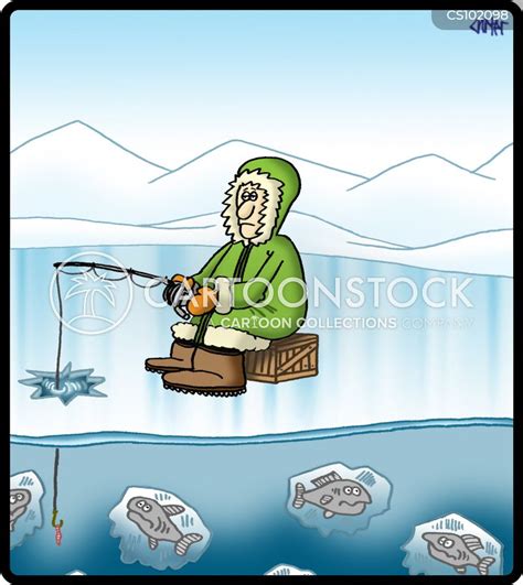 Ice Fishing Cartoons And Comics Funny Pictures From Cartoonstock