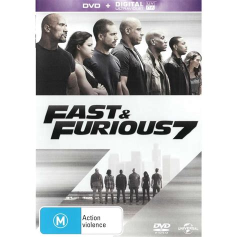 'does justice to paul walker'. Fast and Furious 7 | DVD | BIG W