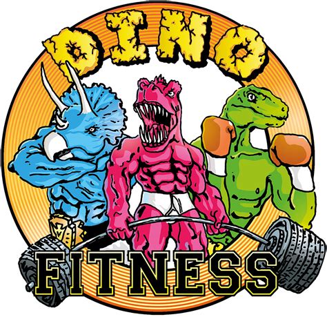 Dino Fitness Logo And Brand Design On Behance