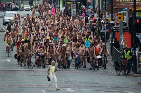 Hundreds Of Cyclists Set To Strip Off For Naked Bike Ride Manchester