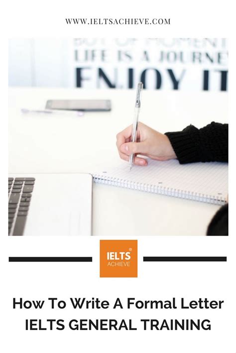 How To Write A Formal Letter Ielts Achieve A Formal Letter