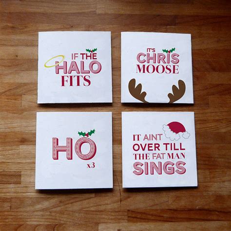 In addition to the history of the holiday, there's a whole lot of controversy. set of 12 more silly sayings christmas cards by please kern left | notonthehighstreet.com