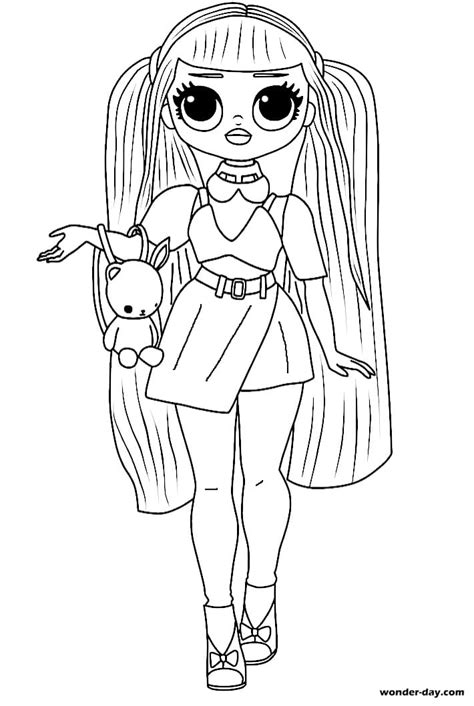 Coloring Pages Lol Surprise Omg Dolls Coloring Pages Good Coloring