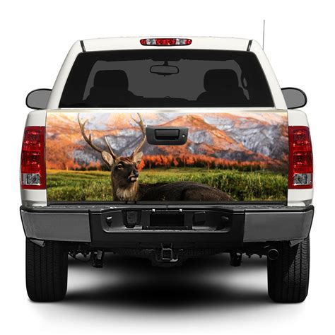 Deer Animal Nature Tailgate Decal Sticker Wrap Pick Up Truck Suv Car