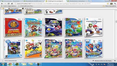 Todos los juegos de wii en un solo listado completo: Descargar juegos de Nintendo Wii con Jdownloader - YouTube