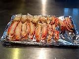 Pictures of Heating King Crab Legs