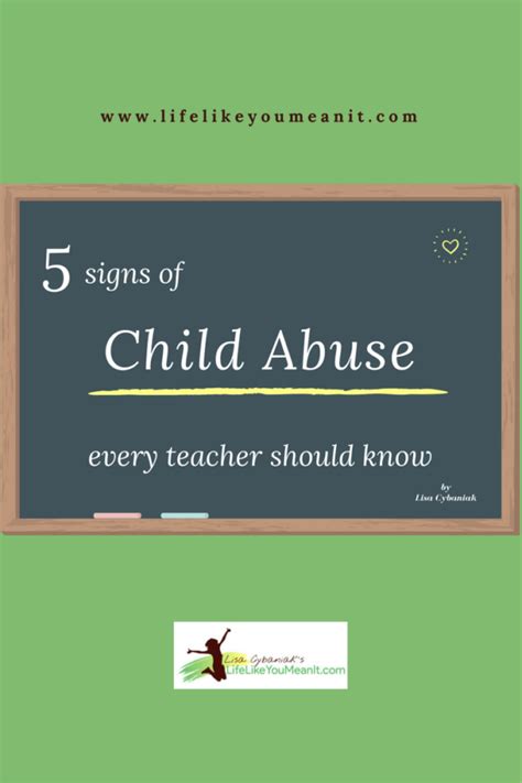 5 Signs Of Child Abuse Every Teacher Should Know Life Like You Mean It